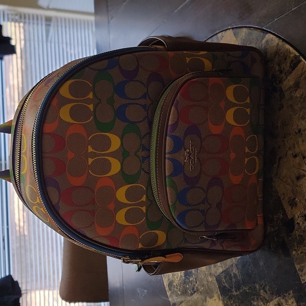 Rainbow Coach Backpack